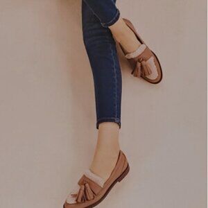 Kelsi Dagger Brooklyn Gwen Kiltie Flat‎ in Brown sz 9.5
